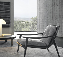 Итальянские Гостиная - Кресло Fynn фабрика Minotti
