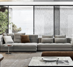 Итальянские Скамьи - Банкетка Quincy Итальянские Скамьи - Банкетка Quincy фабрика Minotti