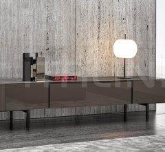 Итальянские Мебель для ТВ - Тумба под TV Lou 2020 фабрика Minotti