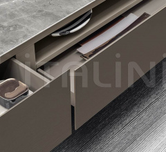 Итальянские Мебель для ТВ - Тумба под TV Lou 2020 фабрика Minotti