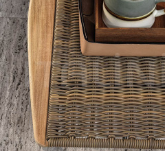 Итальянские Уличная мебель - Пуф Fynn Outdoor Итальянские Уличная мебель - Пуф Fynn Outdoor фабрика Minotti