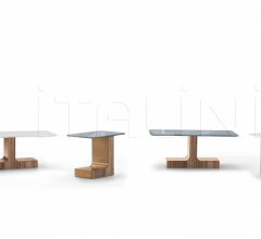 Итальянские Уличные столики - Столик Block Outdoor Итальянские Уличные столики - Столик Block Outdoor фабрика Minotti