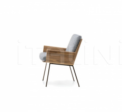 Итальянские Уличные стулья - Стул с подлокотниками Daiki Outdoor фабрика Minotti