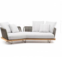 Итальянские Уличная мебель - Модульный диван Sunray Итальянские Уличная мебель - Модульный диван Sunray фабрика Minotti