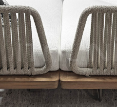 Итальянские Уличная мебель - Модульный диван Sunray Итальянские Уличная мебель - Модульный диван Sunray фабрика Minotti