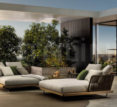 Итальянские Уличная мебель - Модульный диван Sunray Итальянские Уличная мебель - Модульный диван Sunray фабрика Minotti