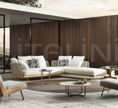 Итальянские Уличные столики - Столик Block Outdoor Итальянские Уличные столики - Столик Block Outdoor фабрика Minotti