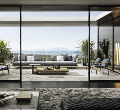 Итальянские Уличные кресла - Кресло Fynn Outdoor Итальянские Уличные кресла - Кресло Fynn Outdoor фабрика Minotti