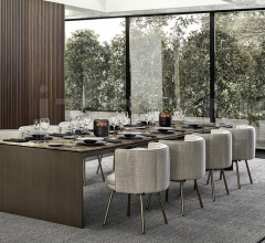 Итальянские Столовая - Стул Torii Dining фабрика Minotti