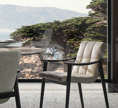 Итальянские Столовая - Стул Fynn Dining фабрика Minotti