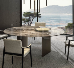 Итальянские Столовая - Стол обеденный Linha фабрика Minotti