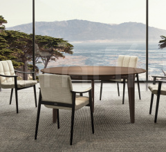 Итальянские Столовая - Стол обеденный Penthouse фабрика Minotti