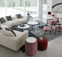 Итальянские Пуфы - Кофейный столик Tape фабрика Cts Salotti