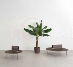 Итальянские Уличная мебель - Скамья Softer than Steel фабрика Desalto