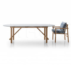 Стул с подлокотниками Ayana фабрика B&B Italia