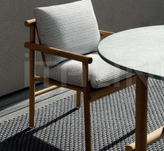 Стул с подлокотниками Ayana фабрика B&B Italia