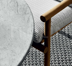 Стул с подлокотниками Ayana фабрика B&B Italia