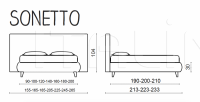 Кровать Sonetto Altrenotti