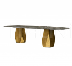 Стол обеденный Deod two bases Стол обеденный Deod two bases фабрика Sovet italia