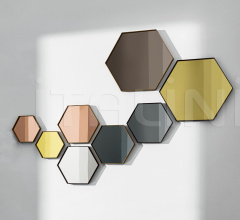 Настенное зеркало Visual Hexagonal Настенное зеркало Visual Hexagonal фабрика Sovet italia