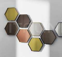 Настенное зеркало Visual Hexagonal Настенное зеркало Visual Hexagonal фабрика Sovet italia