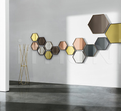 Настенное зеркало Visual Hexagonal Настенное зеркало Visual Hexagonal фабрика Sovet italia