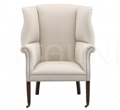 Итальянские Кресла - Кресло Hepplewhite Wing Chair, Upholstered Back фабрика Ralph Lauren Home