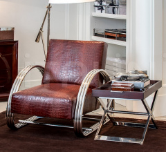 Итальянские Кресла - Кресло Hudson Street Lounge Chair фабрика Ralph Lauren Home