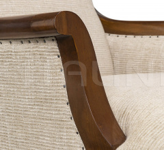 Итальянские Кресла - Кресло Lovell Scroll Back Chair фабрика Ralph Lauren Home