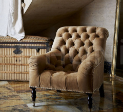 Итальянские Кресла - Кресло Mayfair Tufted Chair фабрика Ralph Lauren Home