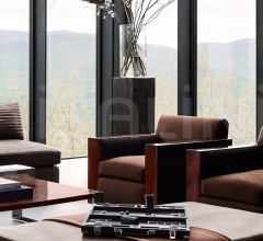 Итальянские Кресла - Кресло Modern Metropolis Club Chair фабрика Ralph Lauren Home