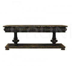 Итальянские Консоли - Консоль Double Pedestal Console Table фабрика Ralph Lauren Home