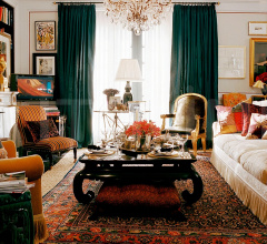 Итальянские Столики - Журнальный столик Beekman Cocktail Table - Bel Air Black Итальянские Столики - Журнальный столик Beekman Cocktail Table - Bel Air Black фабрика Ralph Lauren Home