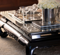 Итальянские Столики - Журнальный столик Beekman Cocktail Table - Bel Air Black Итальянские Столики - Журнальный столик Beekman Cocktail Table - Bel Air Black фабрика Ralph Lauren Home