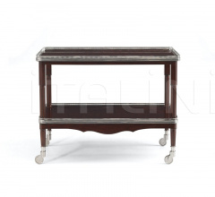 Итальянские Сервировочные столики - Сервировочный столик One Fifth Drinks Trolley - Estate Mahogany фабрика Ralph Lauren Home