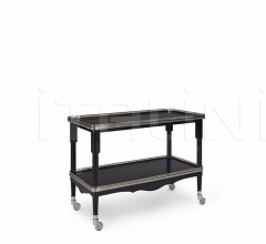 Итальянские Сервировочные столики - Сервировочный столик One Fifth Drinks Trolley - Black Итальянские Сервировочные столики - Сервировочный столик One Fifth Drinks Trolley - Black фабрика Ralph Lauren Home