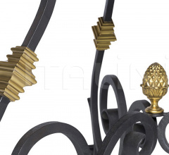 Итальянские Столы обеденные - Стол обеденный Duchess Wrought Iron Table Итальянские Столы обеденные - Стол обеденный Duchess Wrought Iron Table фабрика Ralph Lauren Home