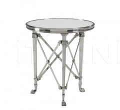 Итальянские Столики - Столик Cannes Gueridon Accent Table, White Итальянские Столики - Столик Cannes Gueridon Accent Table, White фабрика Ralph Lauren Home