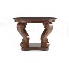Итальянские Столы обеденные - Стол обеденный One Fifth Scroll Hall Table - Mahogany Итальянские Столы обеденные - Стол обеденный One Fifth Scroll Hall Table - Mahogany фабрика Ralph Lauren Home