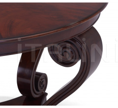 Итальянские Столы обеденные - Стол обеденный One Fifth Scroll Hall Table - Mahogany Итальянские Столы обеденные - Стол обеденный One Fifth Scroll Hall Table - Mahogany фабрика Ralph Lauren Home