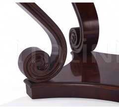 Итальянские Столы обеденные - Стол обеденный One Fifth Scroll Hall Table - Mahogany Итальянские Столы обеденные - Стол обеденный One Fifth Scroll Hall Table - Mahogany фабрика Ralph Lauren Home