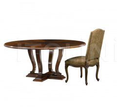 Итальянские Столы обеденные - Стол обеденный Basalt Dining Table, Penthouse Mahogany Итальянские Столы обеденные - Стол обеденный Basalt Dining Table, Penthouse Mahogany фабрика Ralph Lauren Home