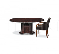 Итальянские Столы обеденные - Стол обеденный Modern Metropolis Dining Table Итальянские Столы обеденные - Стол обеденный Modern Metropolis Dining Table фабрика Ralph Lauren Home