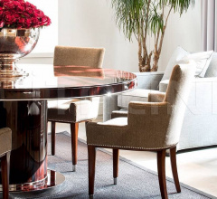 Итальянские Столы обеденные - Стол обеденный Modern Metropolis Dining Table Итальянские Столы обеденные - Стол обеденный Modern Metropolis Dining Table фабрика Ralph Lauren Home