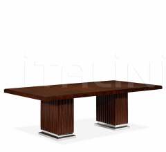 Итальянские Столы обеденные - Стол обеденный Duke Pedestal Dining Table - Penthouse Rosewood Итальянские Столы обеденные - Стол обеденный Duke Pedestal Dining Table - Penthouse Rosewood фабрика Ralph Lauren Home