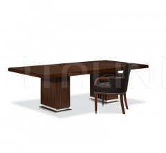 Итальянские Столы обеденные - Стол обеденный Duke Pedestal Dining Table - Penthouse Rosewood Итальянские Столы обеденные - Стол обеденный Duke Pedestal Dining Table - Penthouse Rosewood фабрика Ralph Lauren Home
