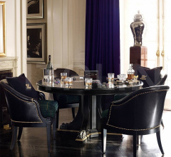 Итальянские Столы обеденные - Стол обеденный Empire Pedestal Table Итальянские Столы обеденные - Стол обеденный Empire Pedestal Table фабрика Ralph Lauren Home