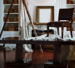 Итальянские Столы обеденные - Стол обеденный Mayfair Double Pedestal Dining Table Итальянские Столы обеденные - Стол обеденный Mayfair Double Pedestal Dining Table фабрика Ralph Lauren Home