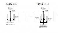 Подвесной светильник INFINITY H1 / H8 / H12 / H16 Ilfari
