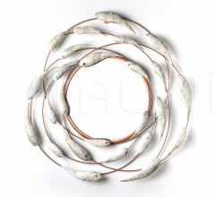 Настенное зеркало 1V70 фабрика L'Oca Nera